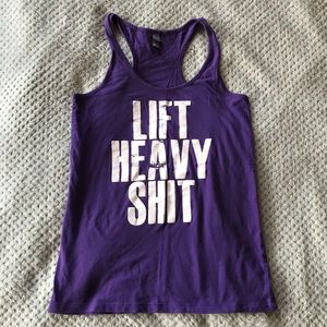 Lift Heavy Shit Workout Tank Top 💪🏻